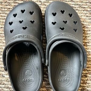 Black Disney Crocs